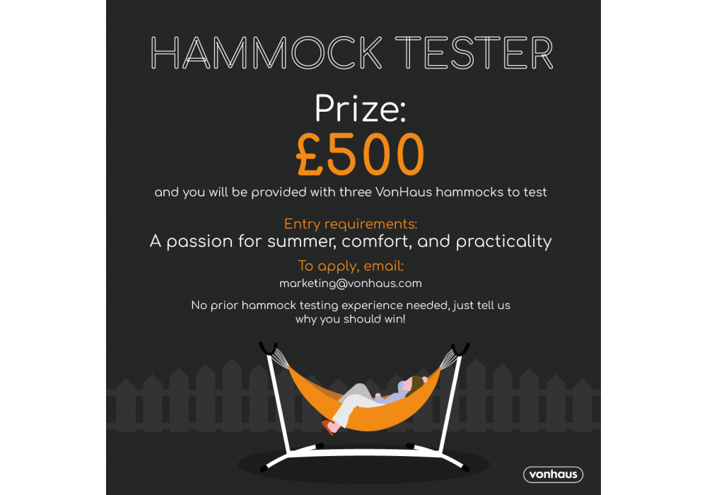 Hammock Tester Competition Banner