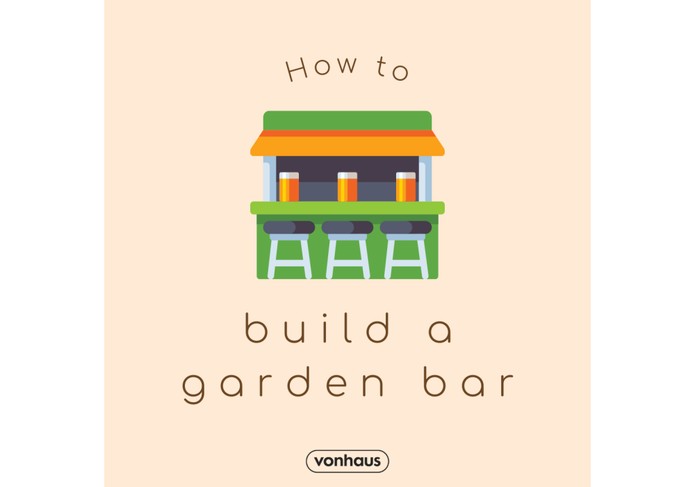 how to build a garden bar