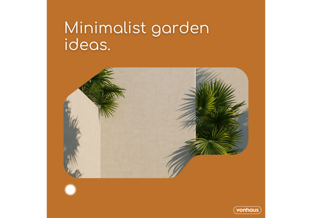 Minimalist garden ideas