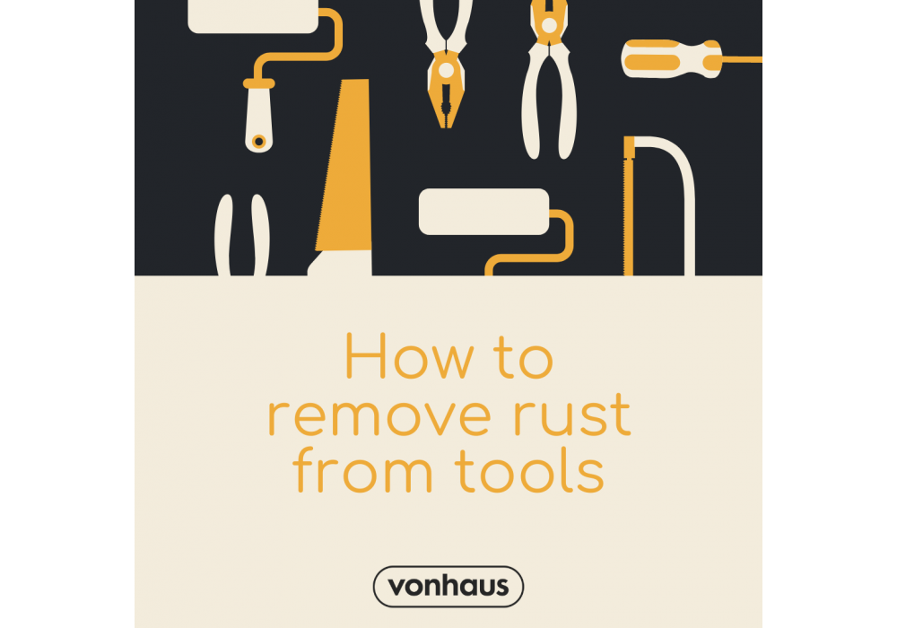 How to remove rust from tools