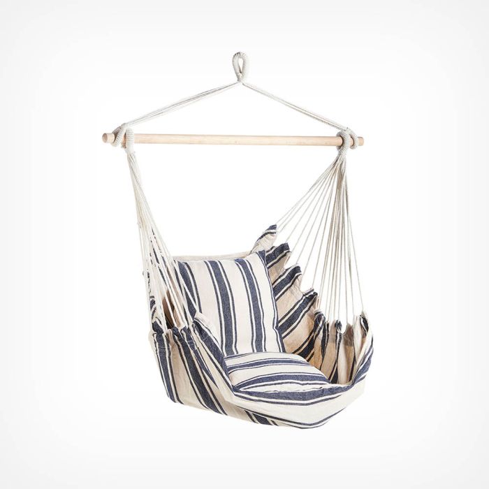 show original title Details about   EXP Coloured Striped Hanging Chair Hanging Chair Sabine until 110 KG or/and Cushion 