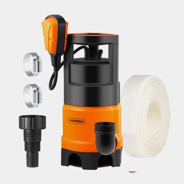 400W Water Drainage pump with 8m Hose
