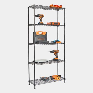 5 Tier Wire Shelving - With Tools