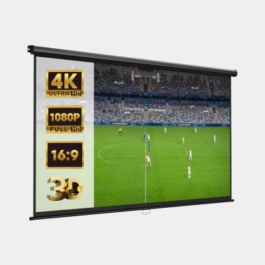 100-Inch Pull-Down Projector Screen