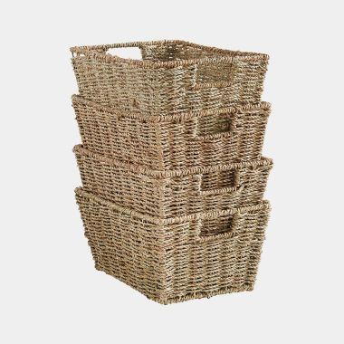 Storage Rope Baskets - Stacked