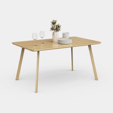 Scandi 6 Seater Wooden Dining Table
