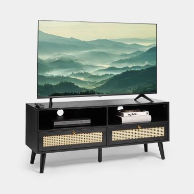 Whitworth Cane 2 Drawer TV Unit