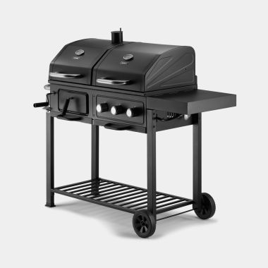 VonHaus Dual Fuel BBQ with smoker