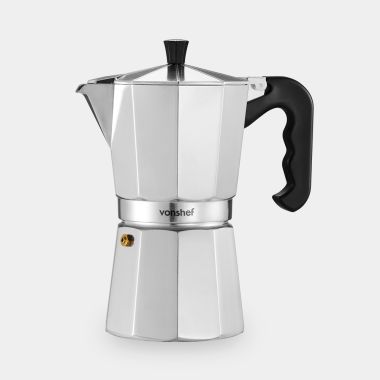 Steel Stovetop Espresso Maker
