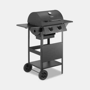 Compact 2 Burner Gas BBQ on white background