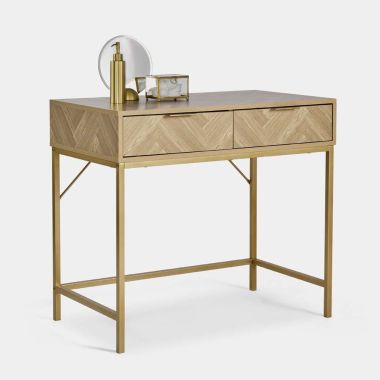 Ducie Herringbone Dressing Table