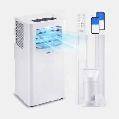 Freestanding White Electric Air Conditioning Unit For Large Rooms