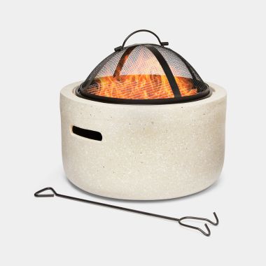 VonHaus Round MgO Fire pit