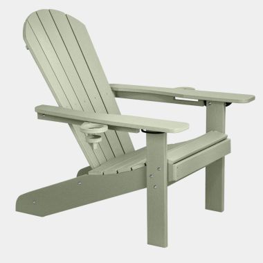 Green Outdoor Adirondack Chair - Assembled