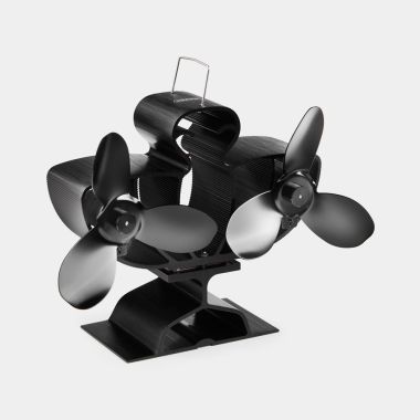 6 Blade Double Stove Fan