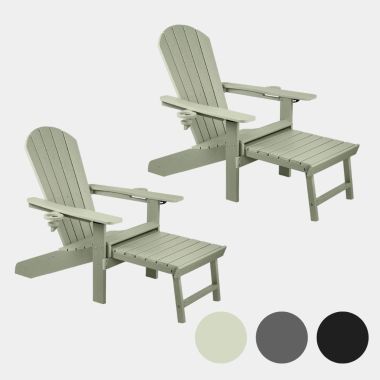 Westport Set Of 2 Adirondacks - Multi-Colour Options