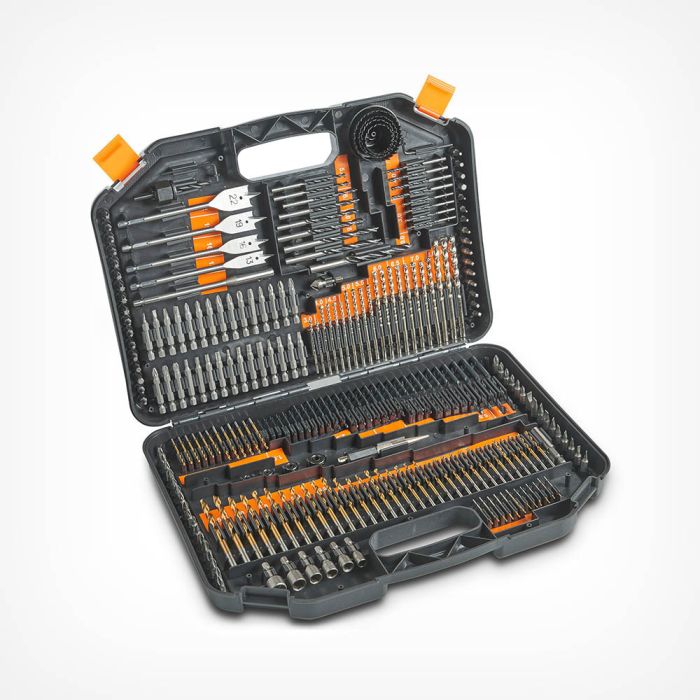 Drill with bits set discount