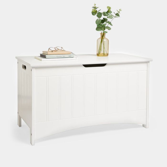 White toy storage chest hotsell
