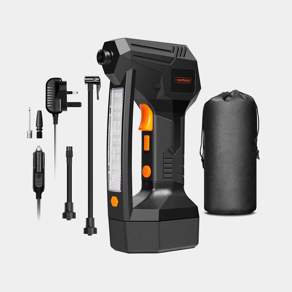 Digital Cordless Car Tyre Inflator 12v VonHaus