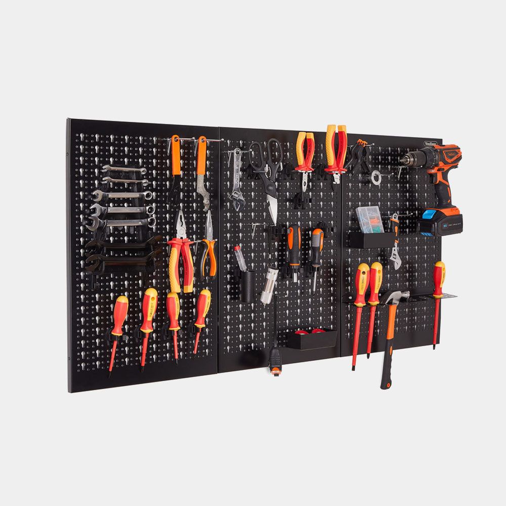 Pegboard wall storage discount