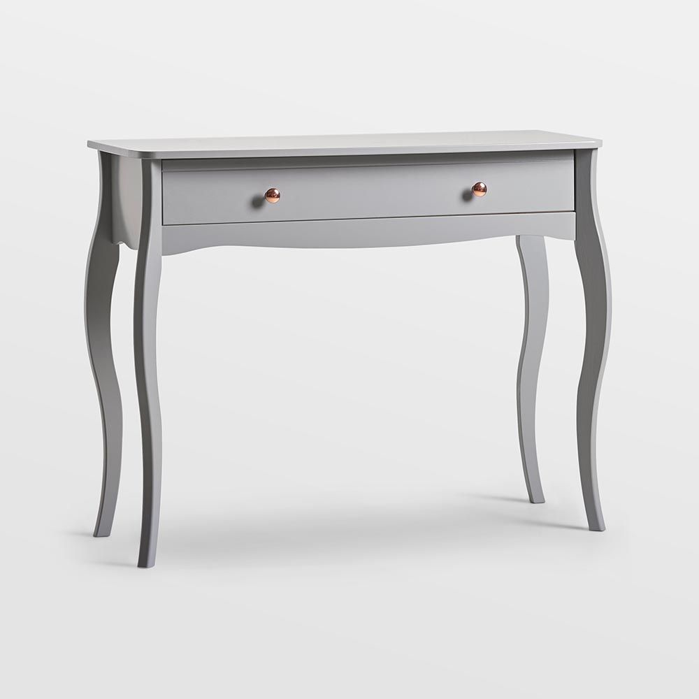Makeup shop table grey