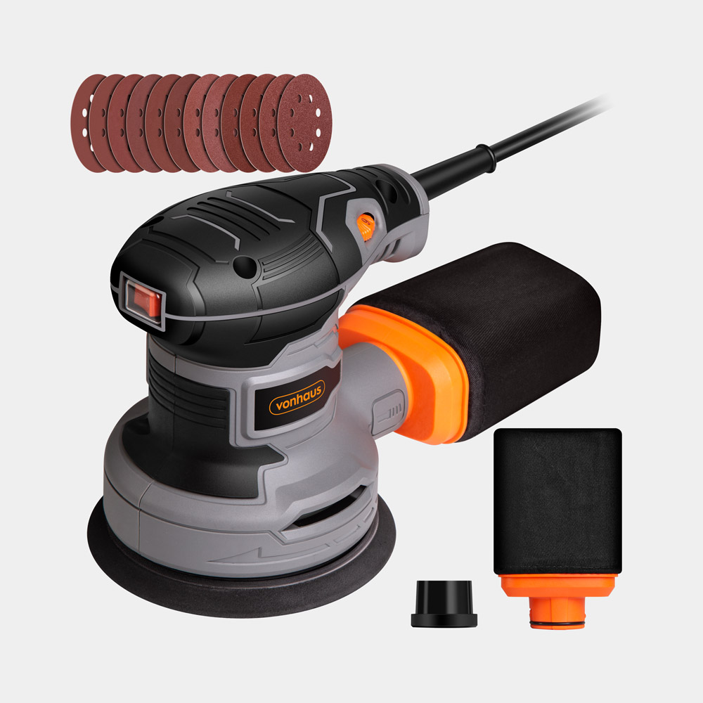 Sander Black Orange VonHaus