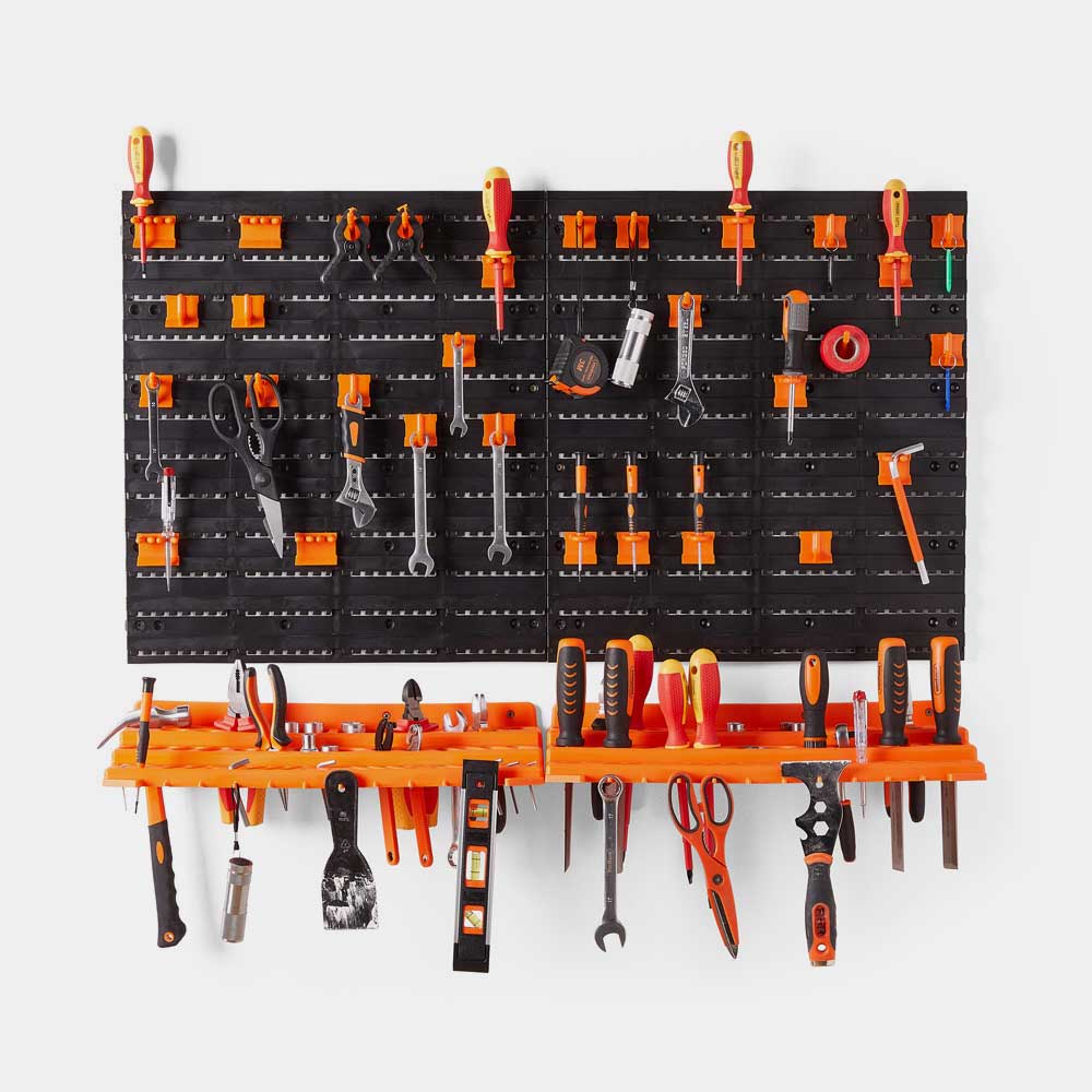 VonHaus Pegboard & Shelf Tool Organiser