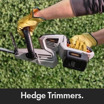 Best Hedge Trimmers - Shop cordless and corded hedge trimmers at Vonhaus
