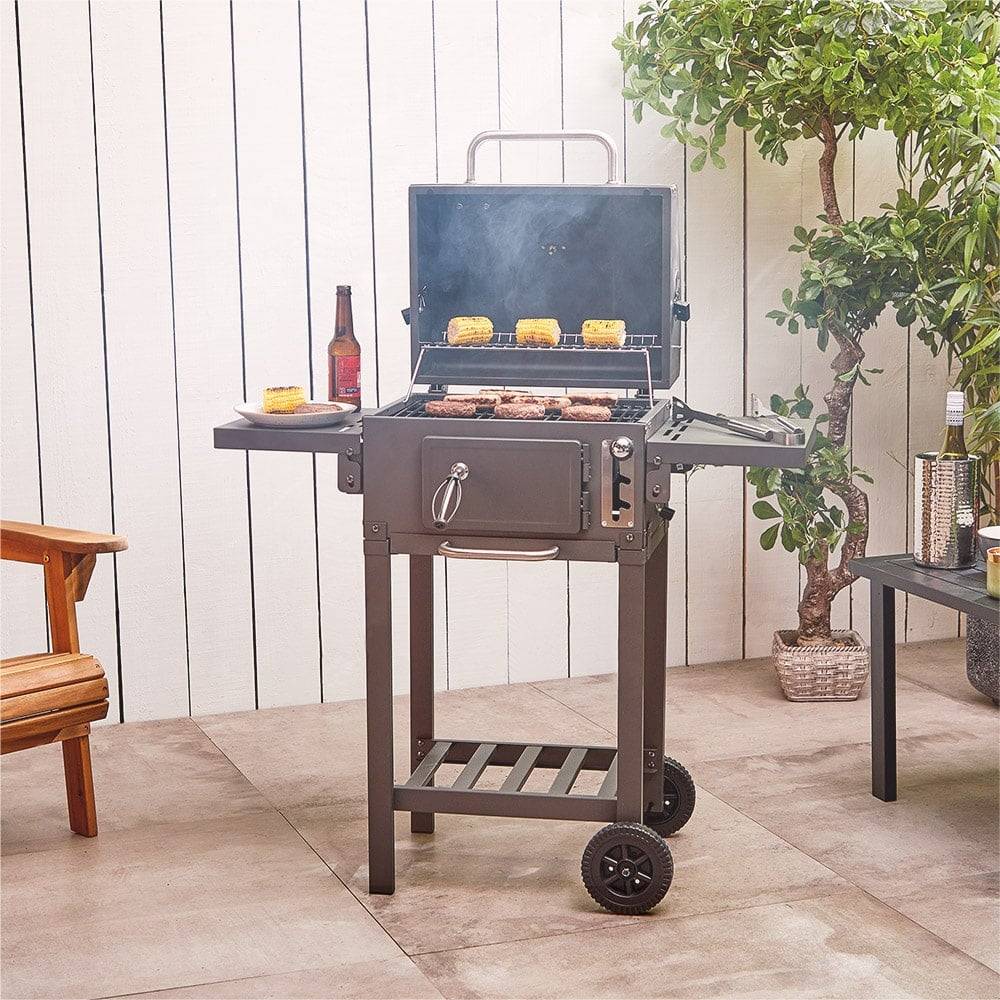 VonHaus Compact Charcoal BBQ