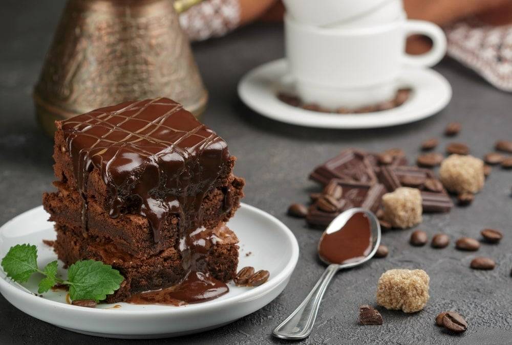 Espresso brownies