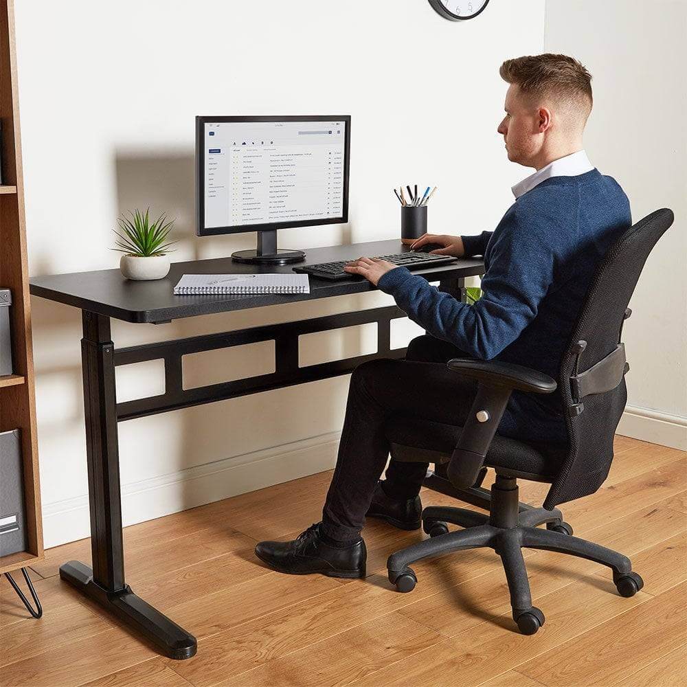 Man working at a desk