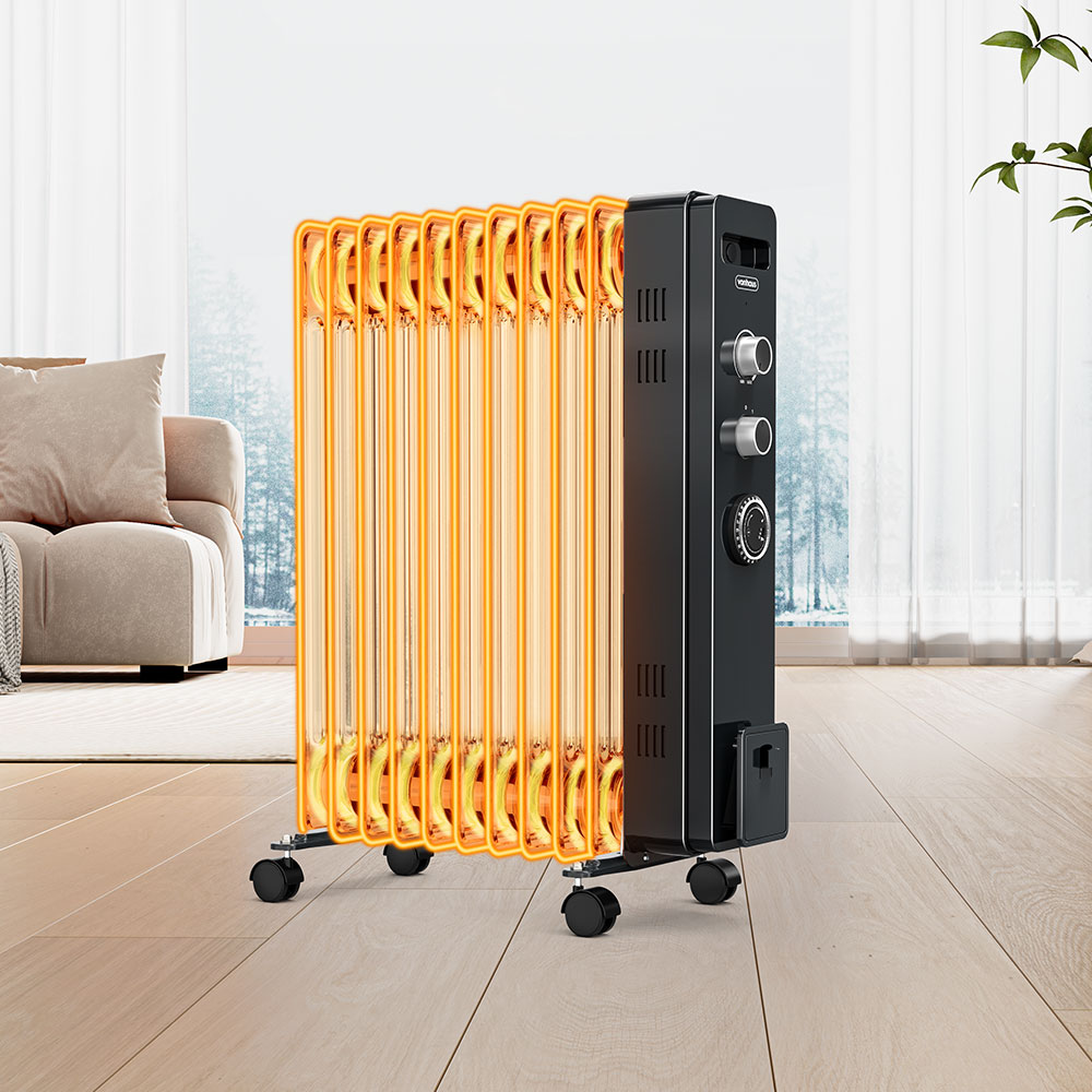Vonhaus oil-filled radiator in modern room