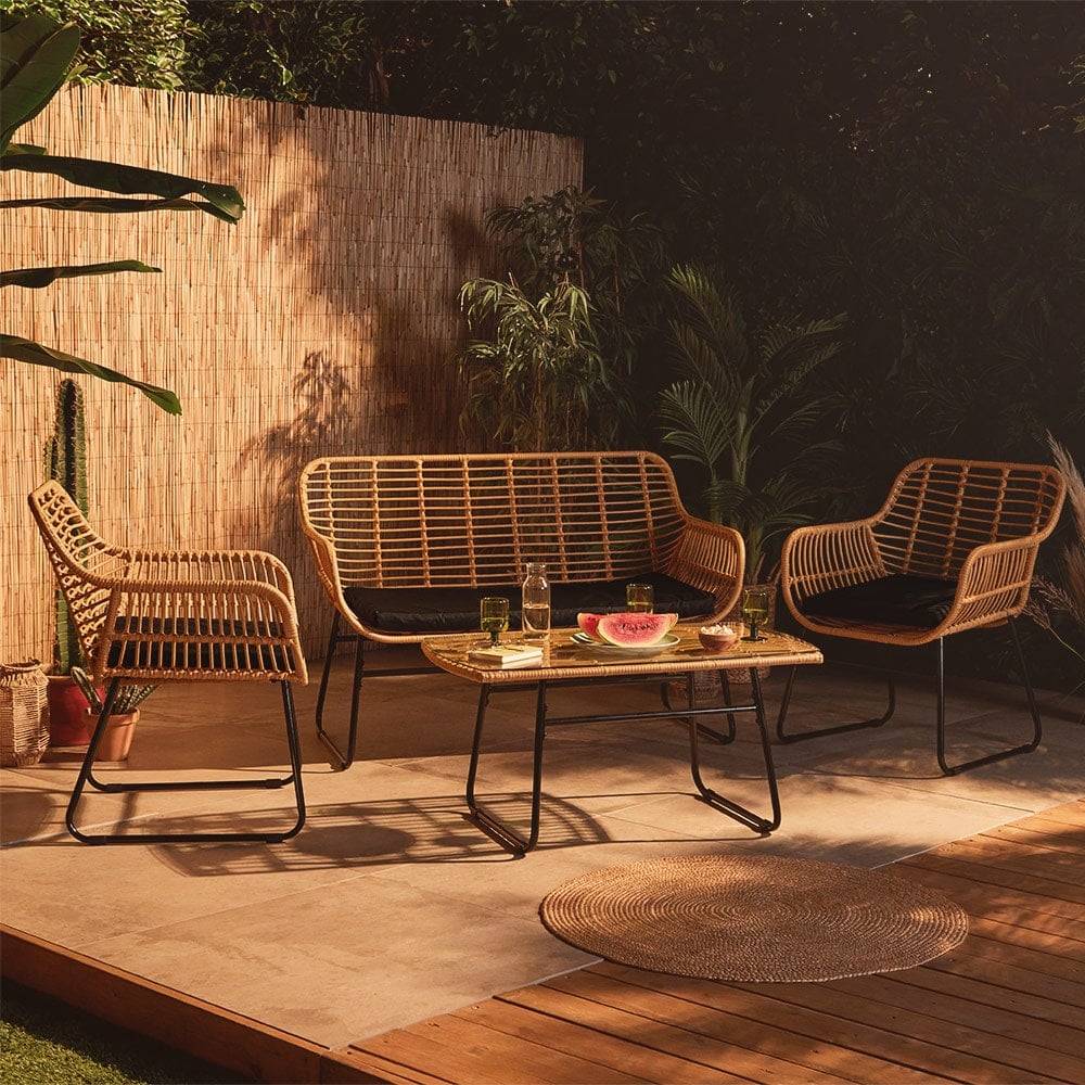 Is rattan waterproof can you leave it outside VonHaus