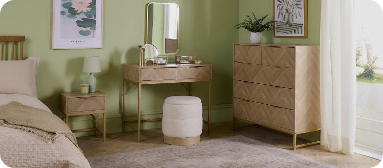 Ducie Bedroom Collection | Herringbone Furniture