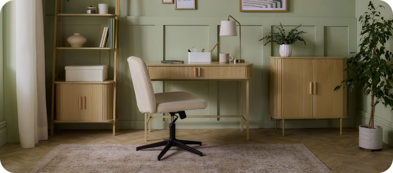 Landos Living Room Collection | Tambour Style Furniture