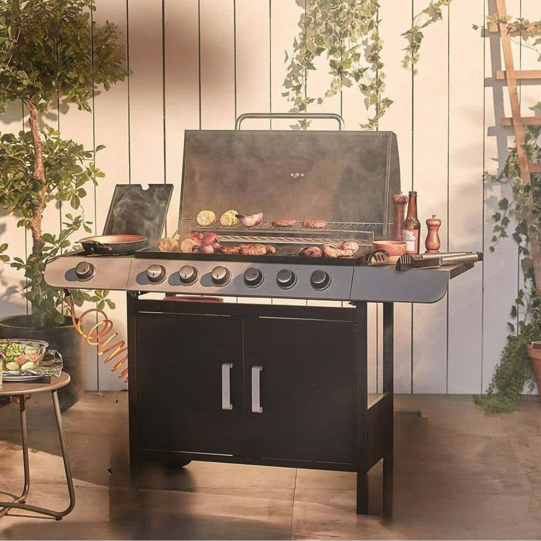 VonHaus 6+1 Burner BBQ